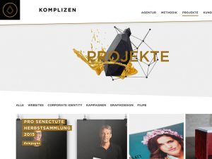 Corporate Website - Komplizen Agentur für Werbung GmbH